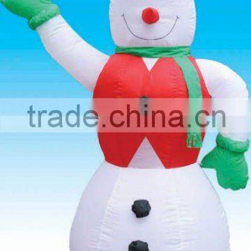 Inflatable Christmas decoration snowman