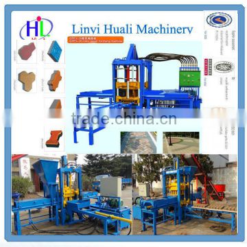 paver machine whole line, concrete paver machine, QTF3-20 color paver forming machine website:hlmachine6