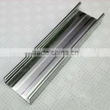 Good sell price Philippines standard metal profiles / Carrying channel 38*12/ Double furring channel 50*19 made in China .