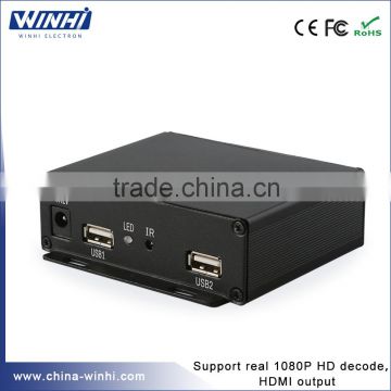 Mini hd decode 1080P standard box mobile displays media player