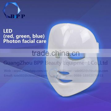 Factory offer price red blue green color led light therapy cosmetic facial led mask