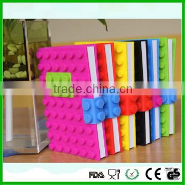 chocolate shape notebook cover silicone