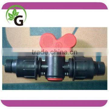 17mm irrigation mini valve for drip tape from Langfang GreenPlains