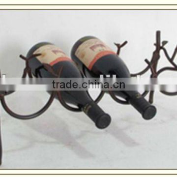 Iron craft wine rack