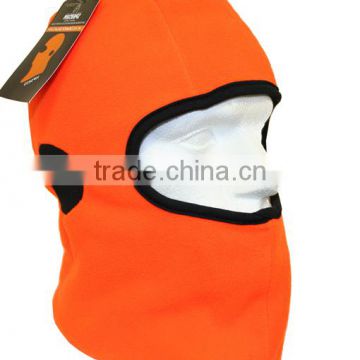 100% Acrylic thermal Hi Vis balaclava hard hat liner for winter safety
