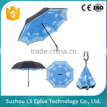 Promotion Pagoda Rainbow Plastic Umbrella