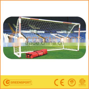 big size with high quality professional plastic soccer goal with carry bag packaging