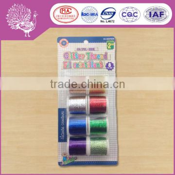 Metallic Yarn For Embroidery Embroidery Metallic Yarn Polyester Thread