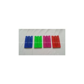 silicone phone stand card set