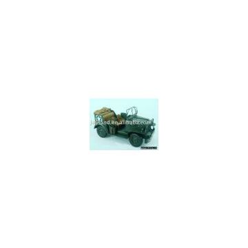 Antique Style Metal Model Jeep