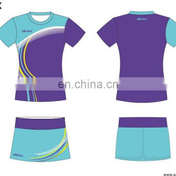 women good quality custom badminton jersey
