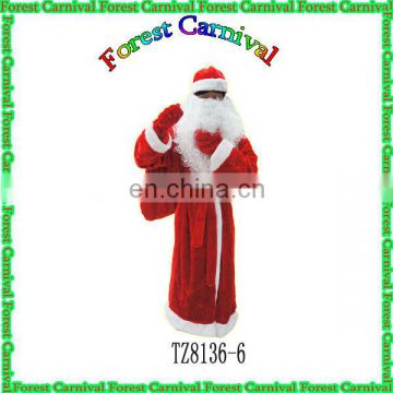 TZ8136-6 Adult Christmas Costumes, Christmas Santa Claus Costume