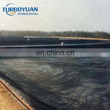 UV treated reinforced hdpe woven fabric geomembrane pond liner for fish farm