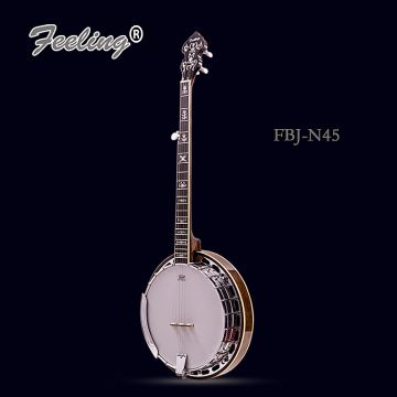 Banjo, 22 Fret,5 String,Openback, High grade, customizable FBJ-N45