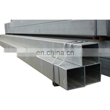 China factory MS erw welded hot rolled black carbon square rectangular hollow section steel pipe tube