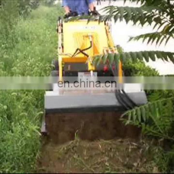 Multifunctional skid steer small garden digging machine,grass cutting machine