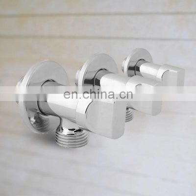 Brass Electric Gas Compresion Stop Square Full Turn Double Outlet Vertical Globe Cover Ss 304 Angle Valve