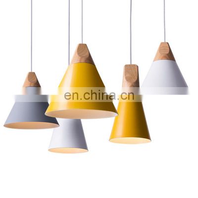 Modern minimalist macarons single head pendant light for decorate