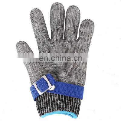 High Performance Cut Proof Stab Wire Butcher Resistant Stainless Steel Level 5 Kitchen  Gloves