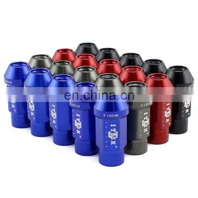 50mm 7075 Enteded Forged Aluminum Tuner Racing Wheel Lug Nuts