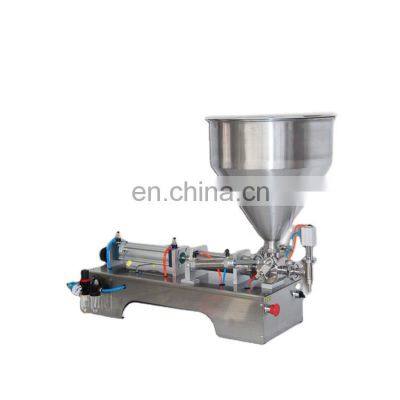 Semi automatic ice cream water liquid honey juice sauce soft drink tomato paste filling machine