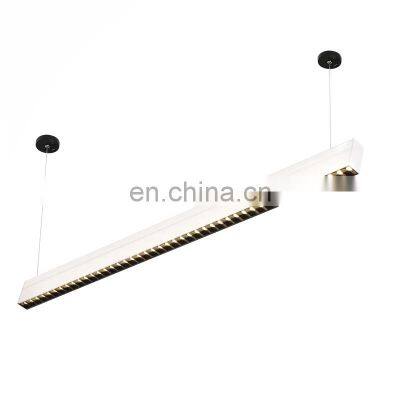 HUAYI New Technology Products Modern Lamp Office Matte Black LED Pendant Light