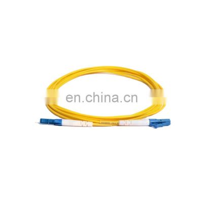 single mode G652D G657A 3.0mm yellow cable 3m length LC/UPC-LC/UPC fiber optic jupmer optical fiber patch cord