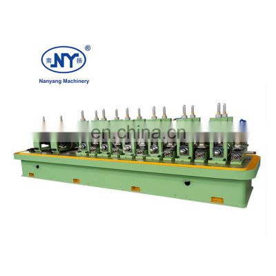 Nanyang surface copper tube making machine erw steel tube pipe mill processing line