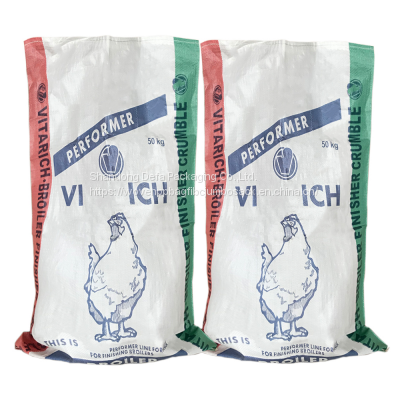 Factory Price Plastic Polypropylene 20kg/25kg Sacks Laminated PP Woven Bags