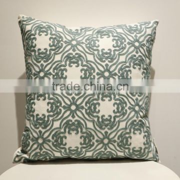Latest customized chinese embroidered cushion cover pillow cover