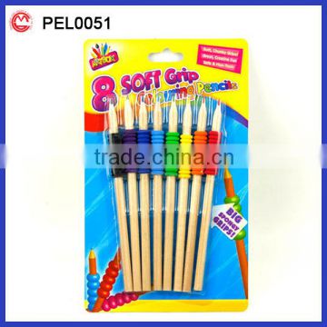 novelty kids drawing wooden colour pencil
