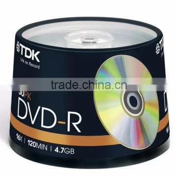 TDK blank dvd in bulk, dvd-r, high quality made in taiwan products