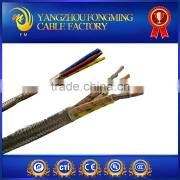 nickel core with mica insulated braid wire with 304 stainless steel shield brai wire cable supplier