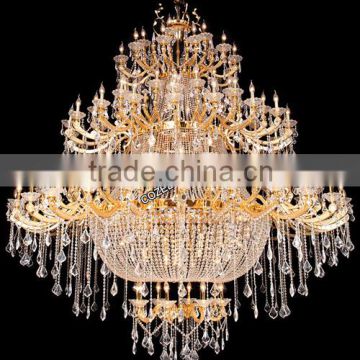 Luxury Large Big Crystal Chandelier Pendant Lamp Light Lighting for Hotel Home Decoration CZ5123/126