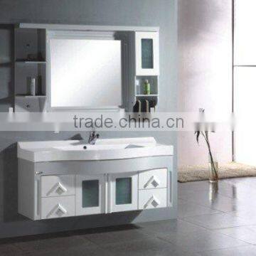 pvc bathroom vanity/floor pvc bathroom vanity/curved pvc bathroom vanity