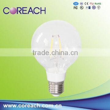 China factory directly sale 360degree 4w 6w G80 e27 led filament bulb light 660lm wholesale low price high quality Coreach