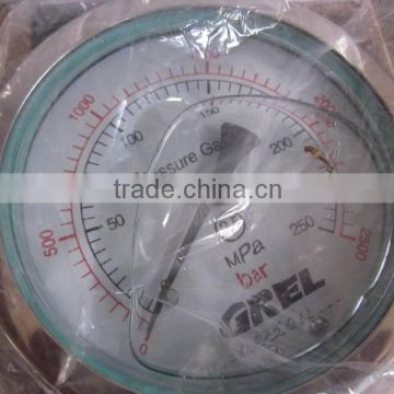 250MPa Pressure Gauge, hot selling gauge with diameter 150mm