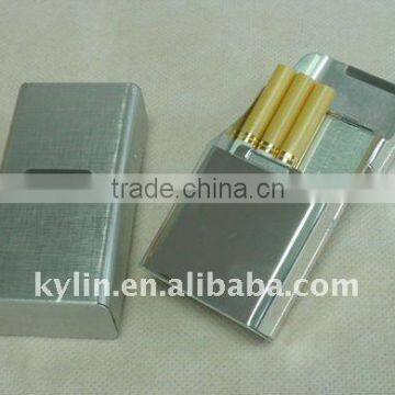 Aluminium cigarette box with square shape