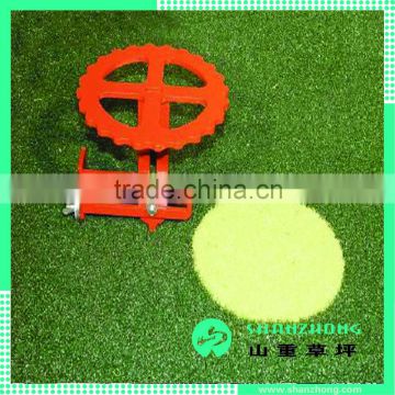 The artificial turf circle cutter