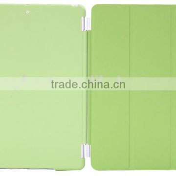 New arrived flip Leather smart Case for Apple iPad Air/leather case for iPad 5 with stand function