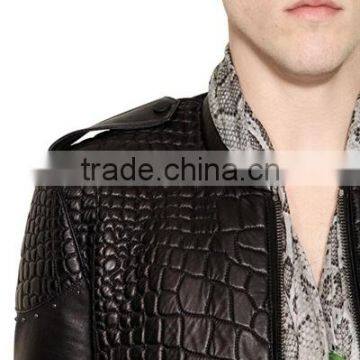 Men Fashion Leather Jacket Coat