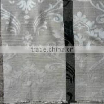 100% polyester jacquard 2 tone curtain fabrics