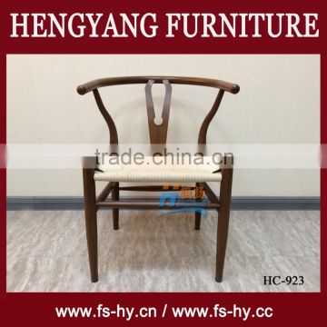 HC-924 wholesale banquet wooden armrest chair