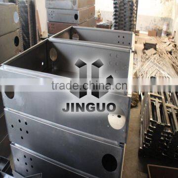cutting / bending / welding steel plate as drawing Q235C