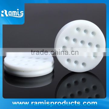 Round white rubber auto connector seal