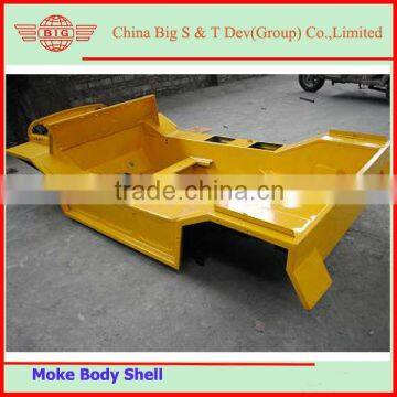 original yellow painting mini moke body shell for sale