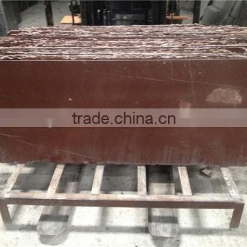 Corallite Red high quality polished red marble slab