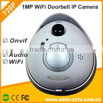1MP 720P PIR P2P Wireless Wifi ip video door phone