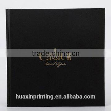 classic hardcover book with square back hard binding priting