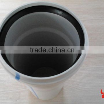 Reliable quality PVC pipe fitting with rubber ring